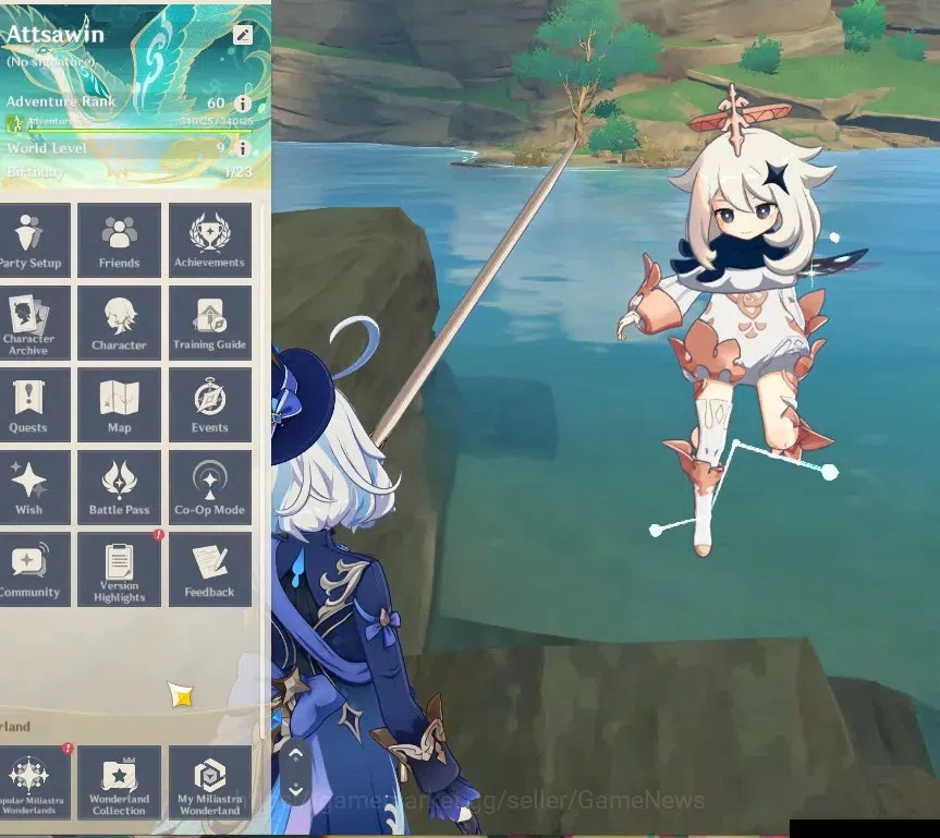 Genshin Impact Accounts ASIA|AR60|15 Limited+11(*5Wep)|Zibai,KazuhaC2,Clor image 2