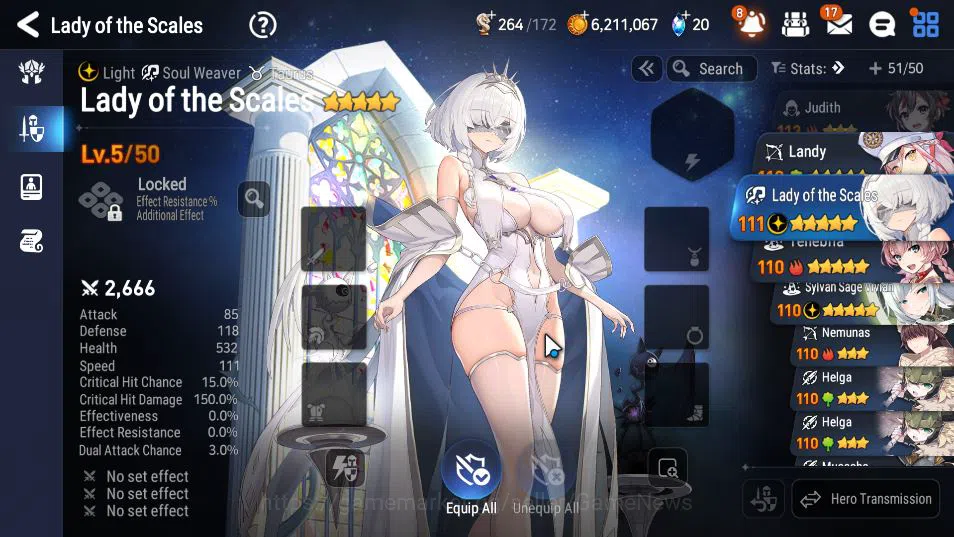 Epic Seven Accounts GLOBAL Unverif |New Era| 2 ML (LOT Scales,SSage Vi image 3