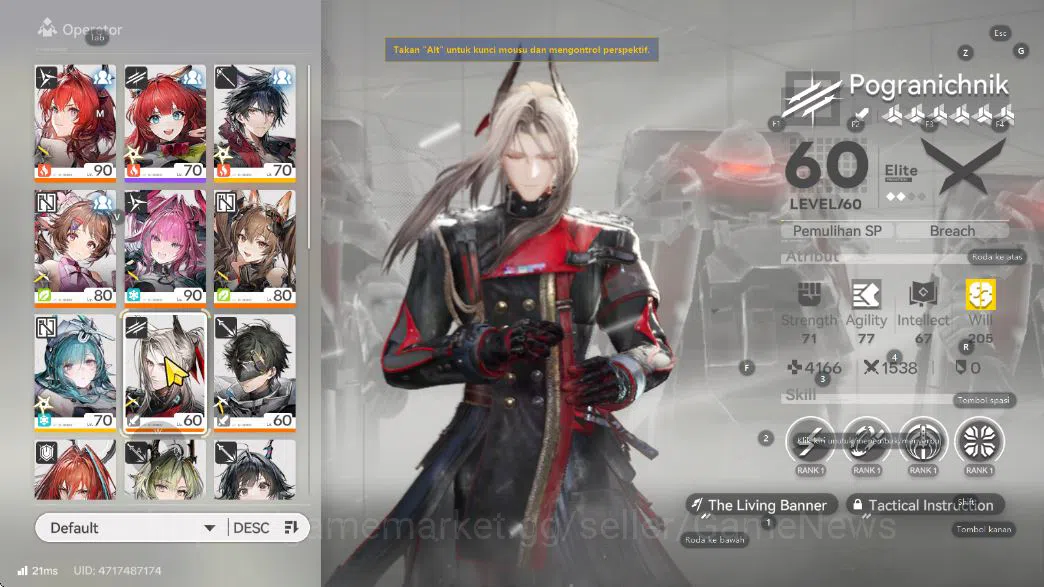 Arknights: Endfield Accounts Asia Lv54|8SSR [(Laevatain,Ardelia,Yvonne])+Sign,L image 6