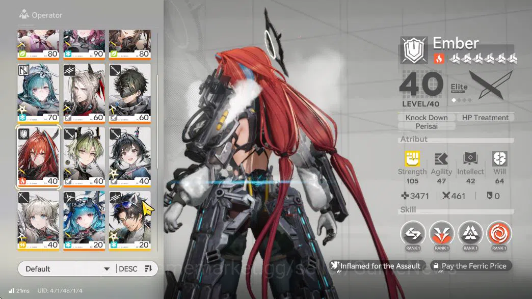 Arknights: Endfield Accounts Asia Lv54|8SSR [(Laevatain,Ardelia,Yvonne])+Sign,L image 7