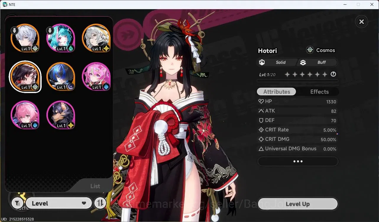 Neverness to Everness Accounts EU | Starter Lv 3 | 1 S Hotori + 6 A Char | S-Clas image 2