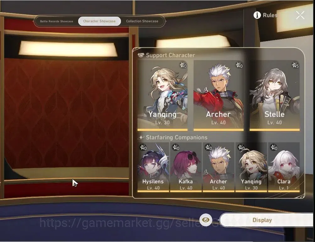 Honkai Star Rail Accounts Asia|TL 30|7 Limited|(Archer)+Sign Hysilens,Kafka, image 2