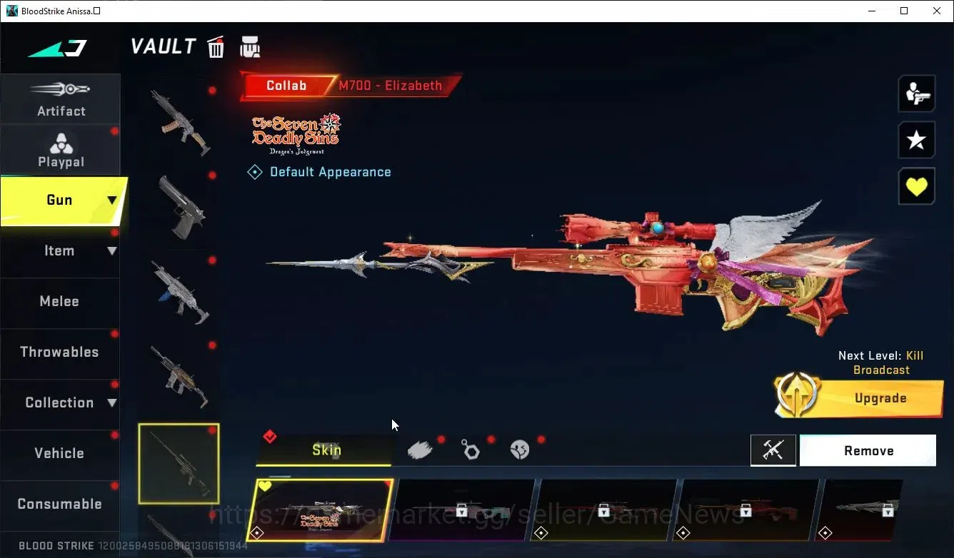 Blood Strike Accounts ASIA|ETERNAL DEagle+MELEE TalonKnife,Collab TOKREV image 17