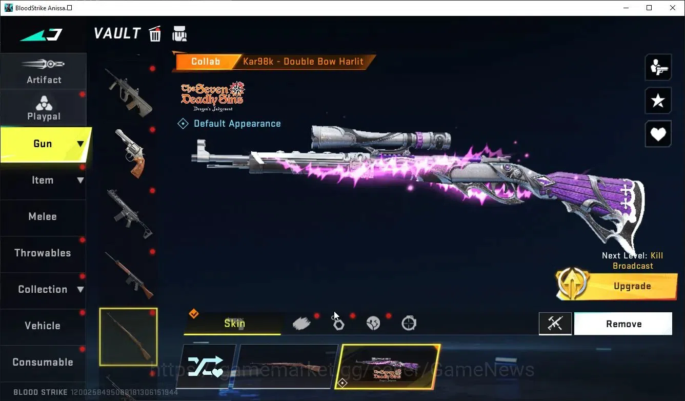 Blood Strike Accounts ASIA|ETERNAL DEagle+MELEE TalonKnife,Collab TOKREV image 18