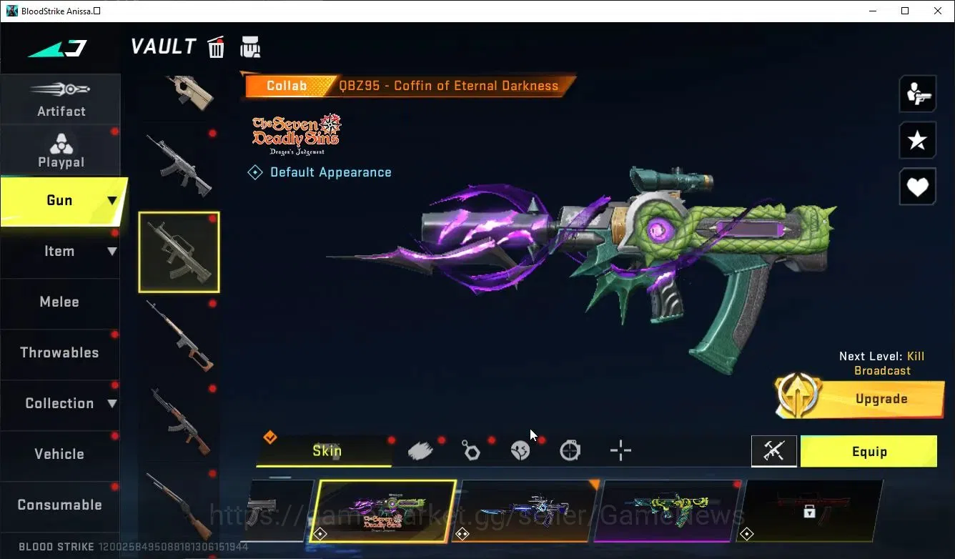 Blood Strike Accounts ASIA|ETERNAL DEagle+MELEE TalonKnife,Collab TOKREV image 19