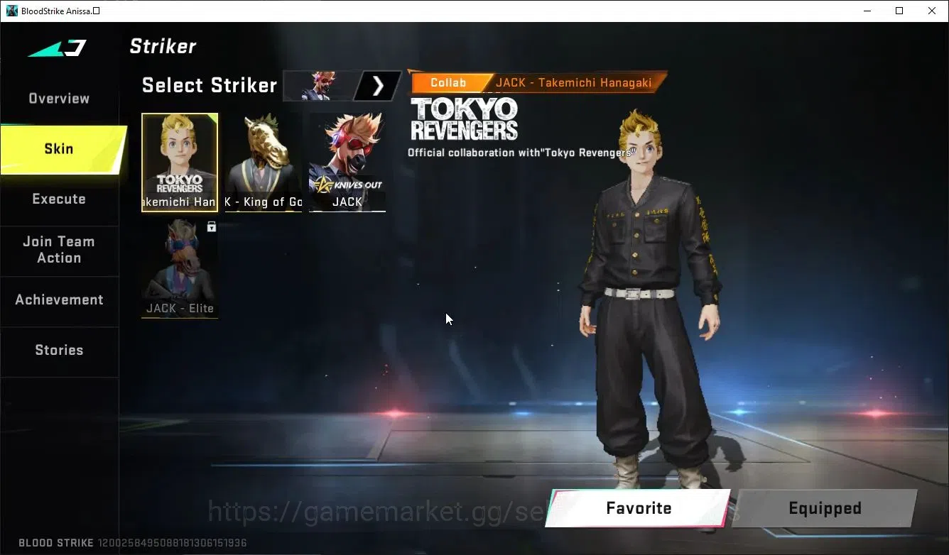 Blood Strike Accounts ASIA|ETERNAL DEagle+MELEE TalonKnife,Collab TOKREV image 4