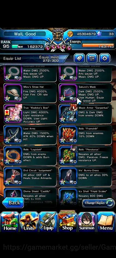 Grand Summoners Accounts Global|Rank 95|1 Sp Art|18 Ascend|RoyTW,SayakaTW,S image 13