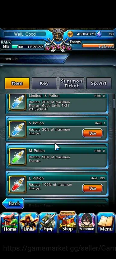 Grand Summoners Accounts Global|Rank 95|1 Sp Art|18 Ascend|RoyTW,SayakaTW,S image 2