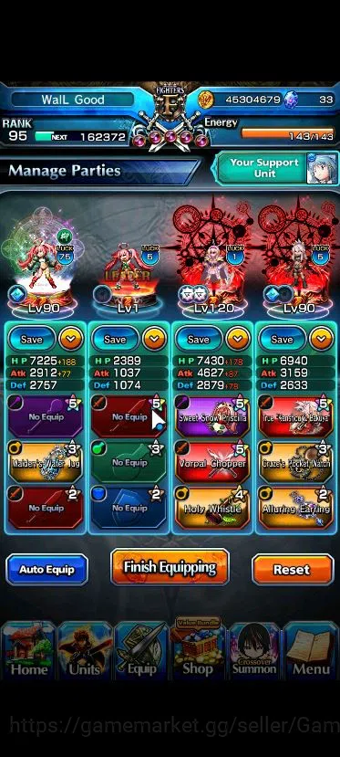 Grand Summoners Accounts Global|Rank 95|1 Sp Art|18 Ascend|RoyTW,SayakaTW,S image 4