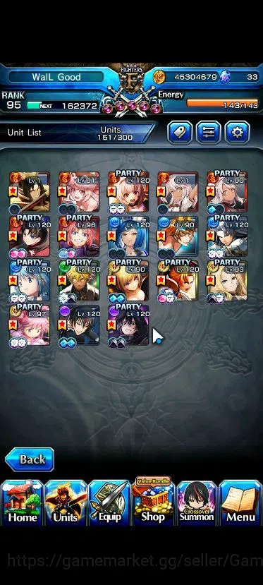 Grand Summoners Accounts Global|Rank 95|1 Sp Art|18 Ascend|RoyTW,SayakaTW,S image 5