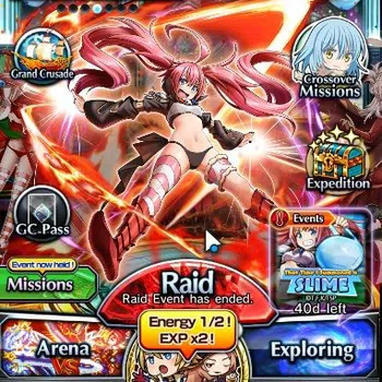Grand Summoners End-Game Global|Rank 95|1 Sp Art|18 Ascend|RoyTW,SayakaTW,S image 1