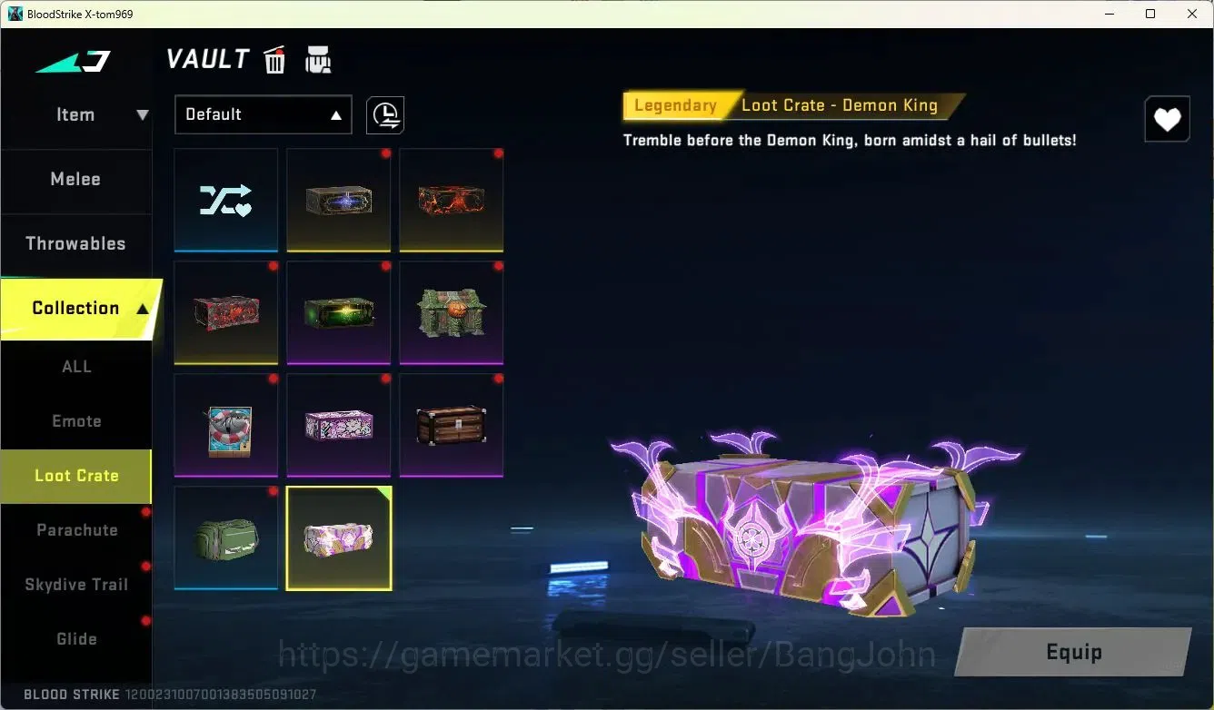 Blood Strike Accounts Collab Skin ASIA | Collab MCX-EVA-00 | 3 Limited Skins | 10 Legendary Skins | Ultra 14