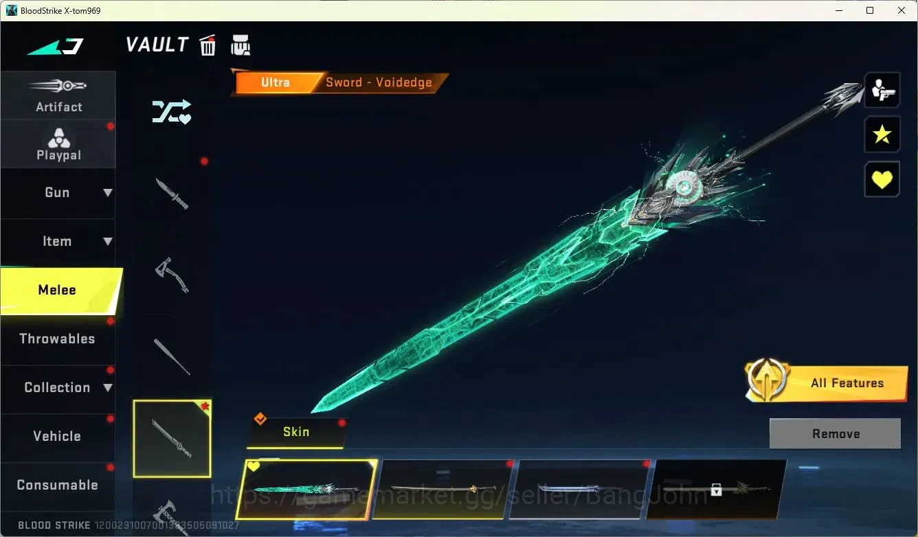 Blood Strike Accounts Collab Skin ASIA | Collab MCX-EVA-00 | 3 Limited Skins | 10 Legendary Skins | Ultra 16