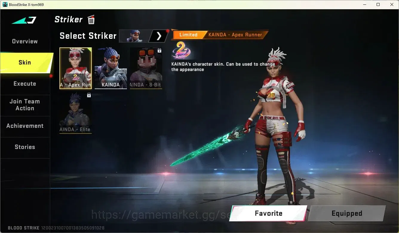 Blood Strike Accounts Collab Skin ASIA | Collab MCX-EVA-00 | 3 Limited Skins | 10 Legendary Skins | Ultra 4