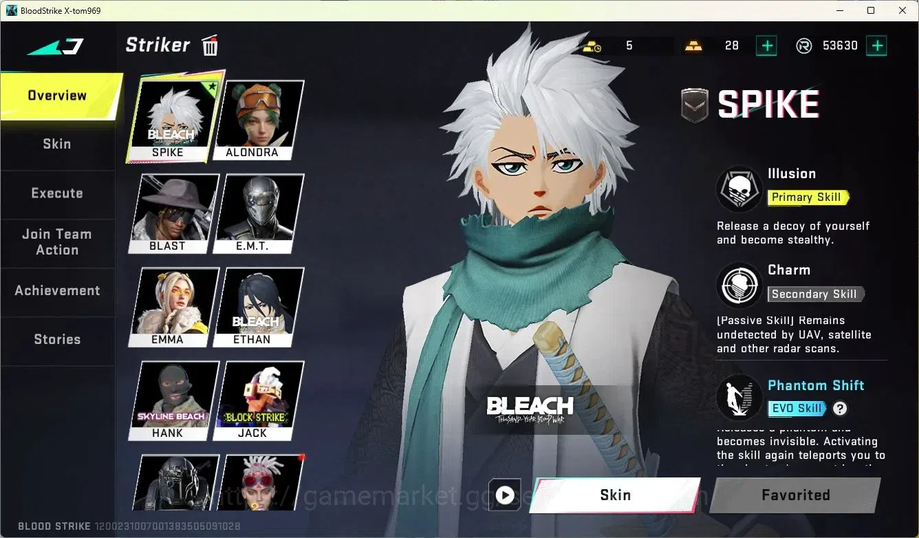 Blood Strike Accounts Collab Skin ASIA | Collab MCX-EVA-00 | 3 Limited Skins | 10 Legendary Skins | Ultra 7