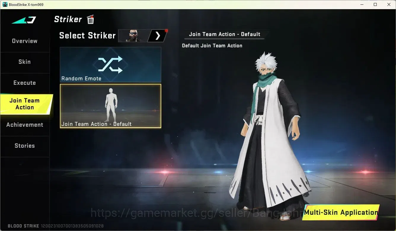 Blood Strike Accounts Collab Skin ASIA | Collab MCX-EVA-00 | 3 Limited Skins | 10 Legendary Skins | Ultra 9