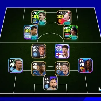 eFootball Accounts Legends & Iconic Players Android|Power 3026|3 Epic Johan Cruyff,Wayne Rooney,Andriy Shevchenko|5 Show