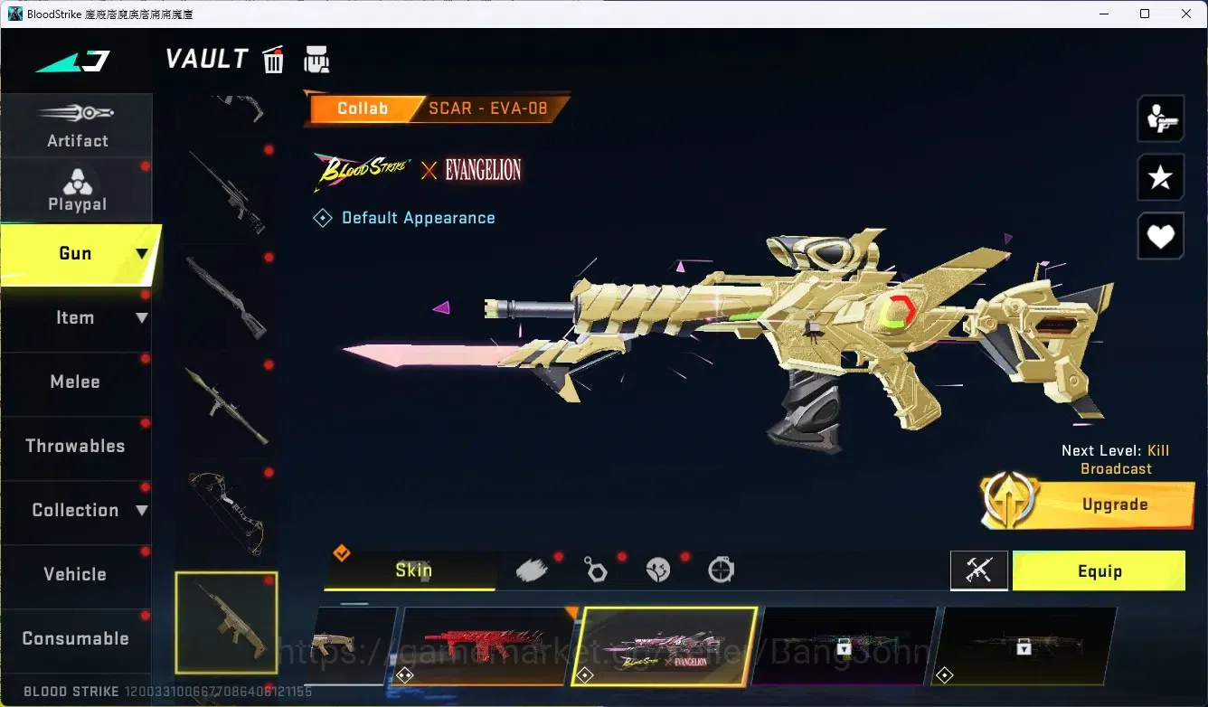 Blood Strike Accounts ASIA|1 Eternal: Desert Eagle-Scorpius|8 Collab Gun image 10