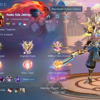 Mobile Legends: Bang Bang Accounts Collector Global|166S|Expert|Eximmo137,LuckyBox Martis,Zodiac Helcurt,Epic Zilong Roger