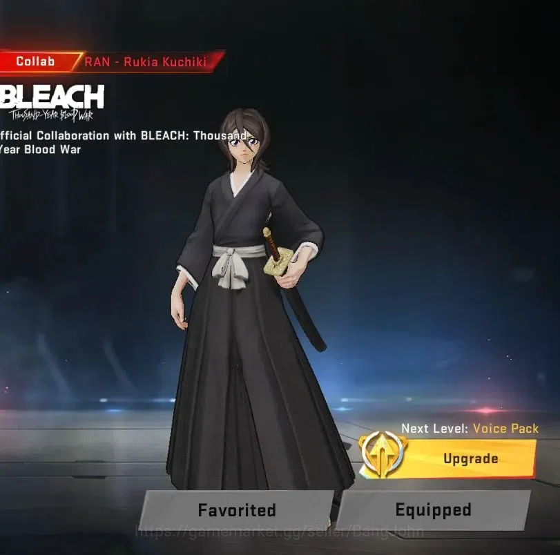 Blood Strike Accounts ASIA | BLEACH: Rukia, Byakuya | 2 Legendary SMG: V image 2
