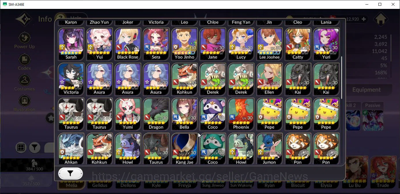 Seven Knights Re:Birth Accounts [Re:BIRTH]Global300xx|Old 7k(Melia,Gelidus)|26 Leg image 13