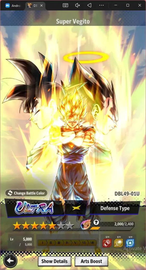 Dragon Ball Legends Accounts Android | Lvl 148 | 13.7M Power| 15K CC| 1 LR| 4 U image 10