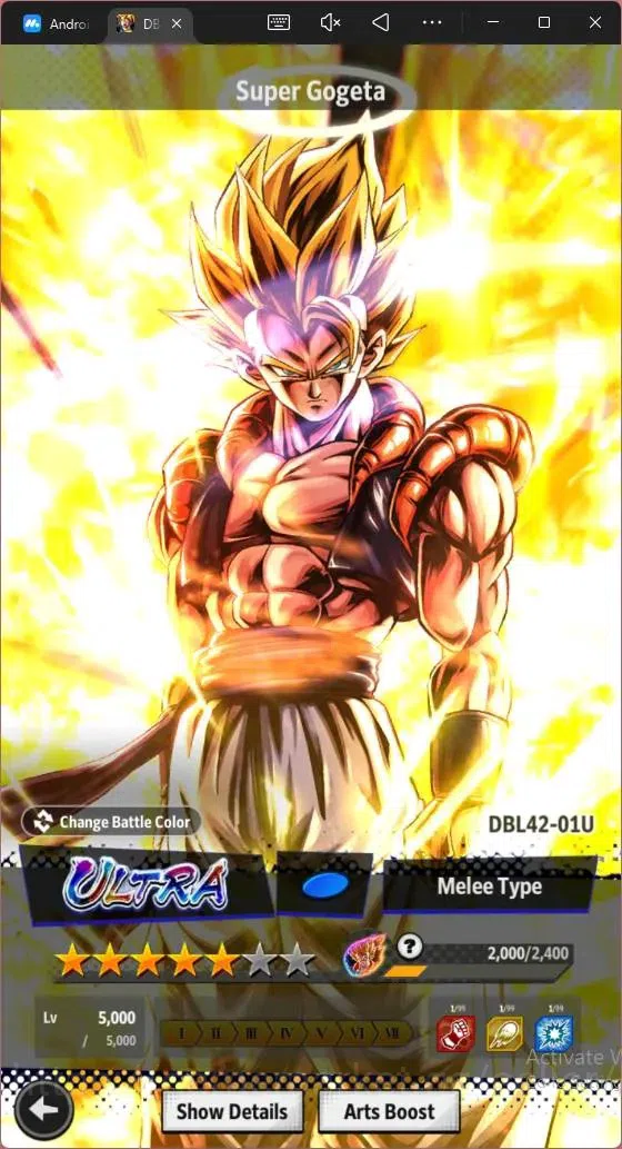 Dragon Ball Legends Accounts Android | Lvl 148 | 13.7M Power| 15K CC| 1 LR| 4 U image 11
