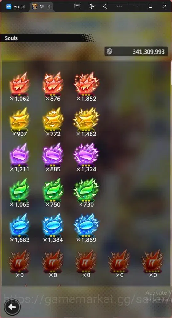Dragon Ball Legends Accounts Android | Lvl 148 | 13.7M Power| 15K CC| 1 LR| 4 U image 5