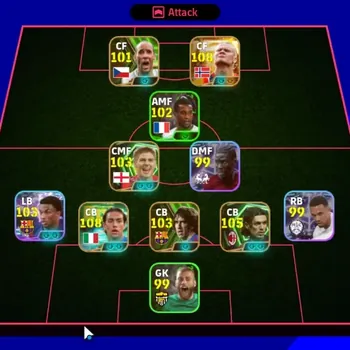 eFootball Accounts High-End Android|Power 3187|BigTime E.Haaland|9 Epic Alessandro Nesta,Paolo Maldini,Carles Puyol|8