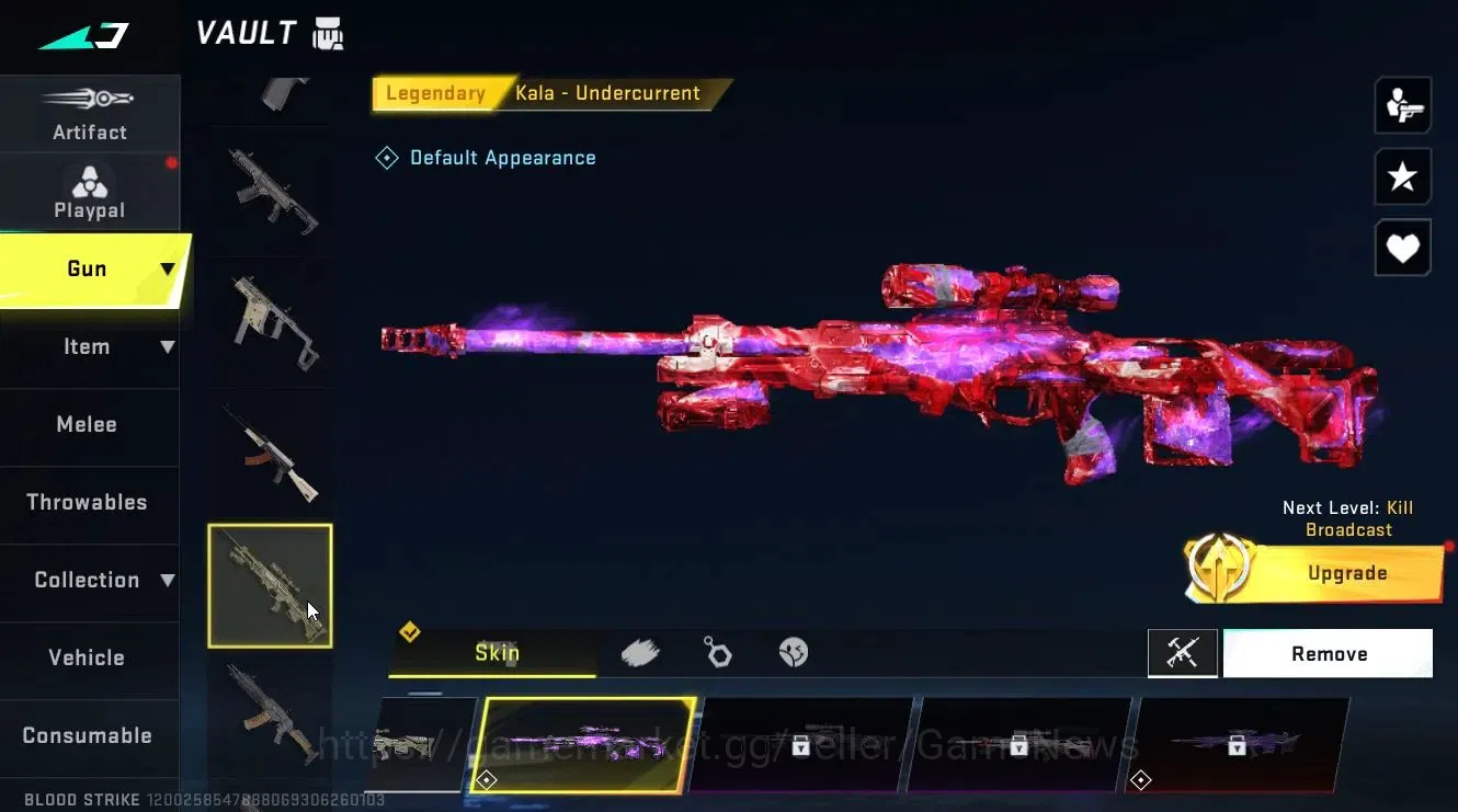 Blood Strike Accounts ASIA|ULTRA Melee Lightblade-Dark Force | Legendary image 5