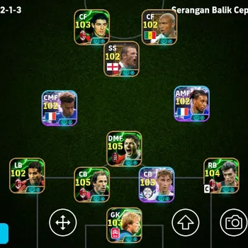 eFootball Accounts Others Mobile|PW 3216|BigTRonaldo|FerencPuskasEpic,AndrlyShevchenkoEpic,FabioCannavaroEpic,DeanHuijsen