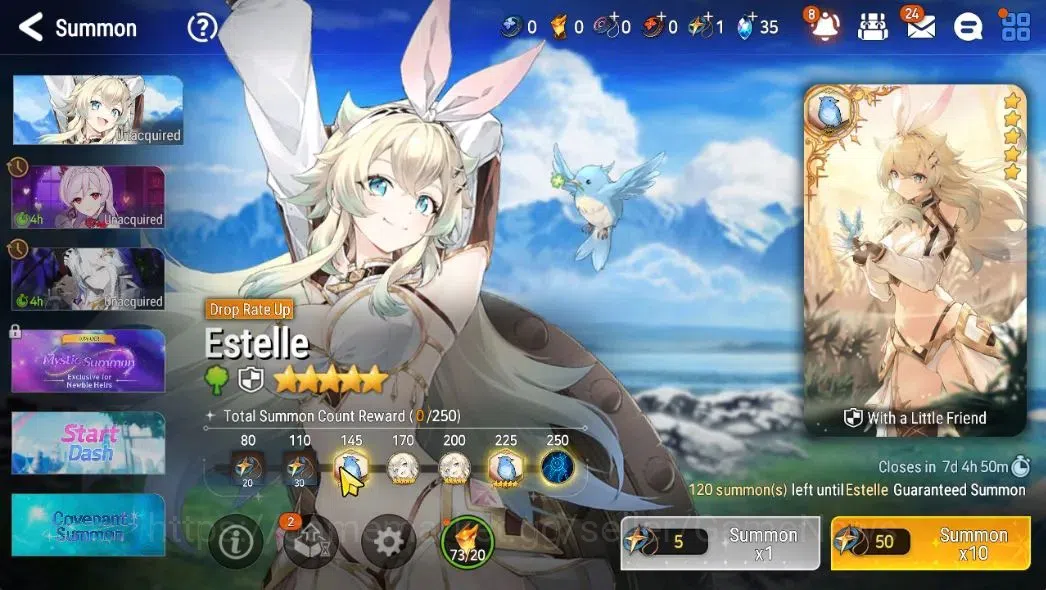 Epic Seven Accounts GLOBAL Unverif|New Era|2 ML (SB Aramintha,O Sigret image 20