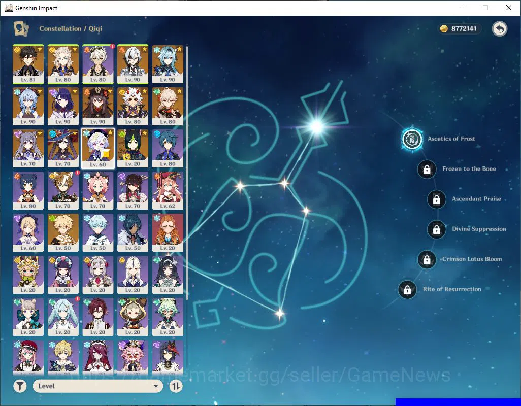 Genshin Impact Accounts Mid Game ASIA|AR 58|9 Limited 7