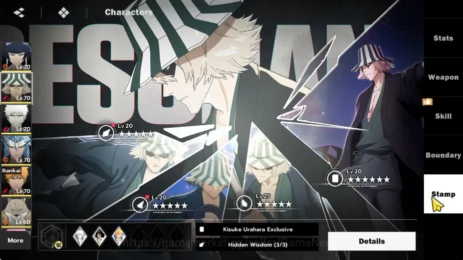 BLEACH: Soul Resonance Accounts NuverseSEA|LV 58|8 SSR [SoiFonB1,UrahB1,Ichigo Inn image 10