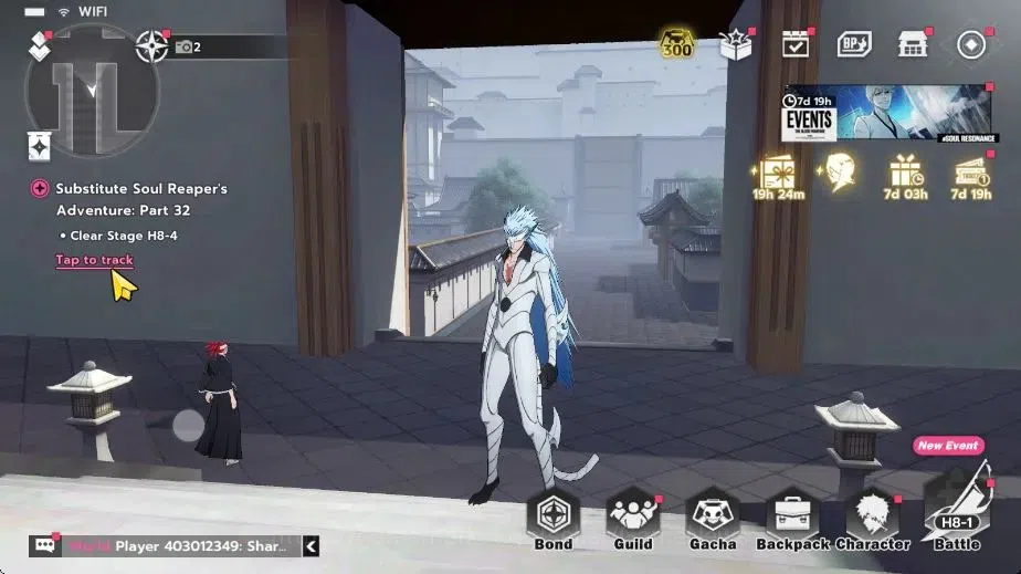 BLEACH: Soul Resonance Accounts NuverseSEA|LV 58|8 SSR [SoiFonB1,UrahB1,Ichigo Inn image 2