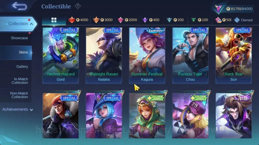 Mobile Legends: Bang Bang Accounts Hero 132|Skin 284|Legend Franco,KungFu Thamuz,Prim image 14