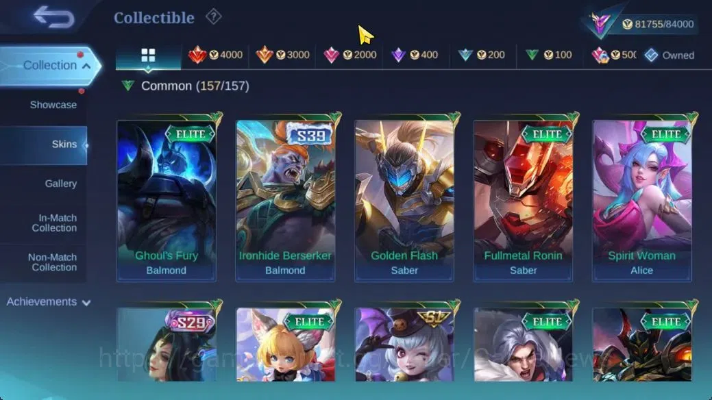 Mobile Legends: Bang Bang Accounts Hero 132|Skin 284|Legend Franco,KungFu Thamuz,Prim image 17