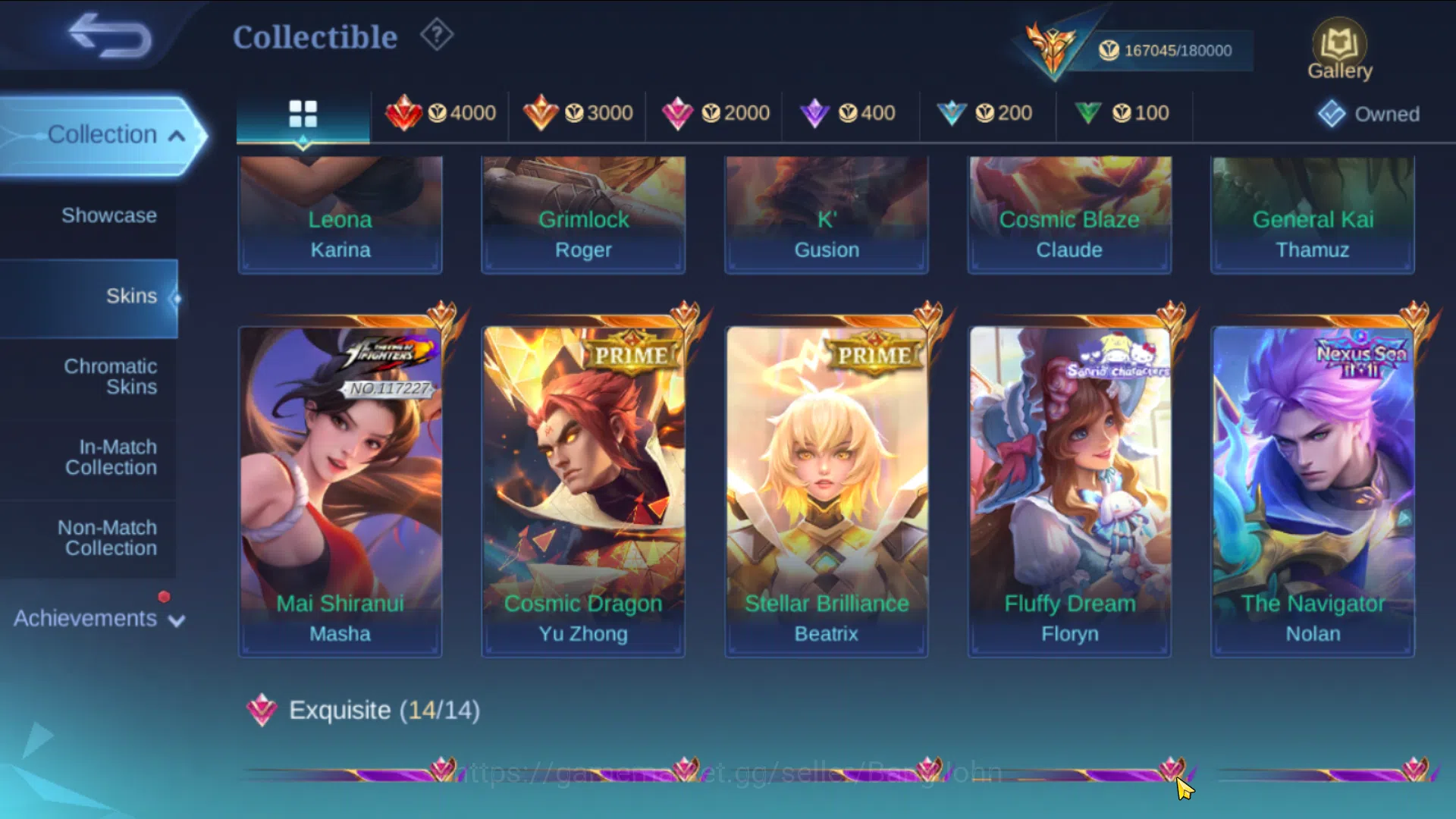 Mobile Legends: Bang Bang Accounts Mega Collector | Hero 131 , Skin 481 | Legend Fran image 10