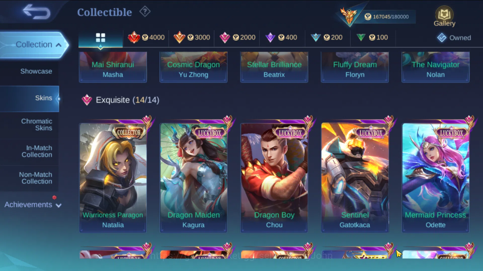 Mobile Legends: Bang Bang Accounts Mega Collector | Hero 131 , Skin 481 | Legend Fran image 11