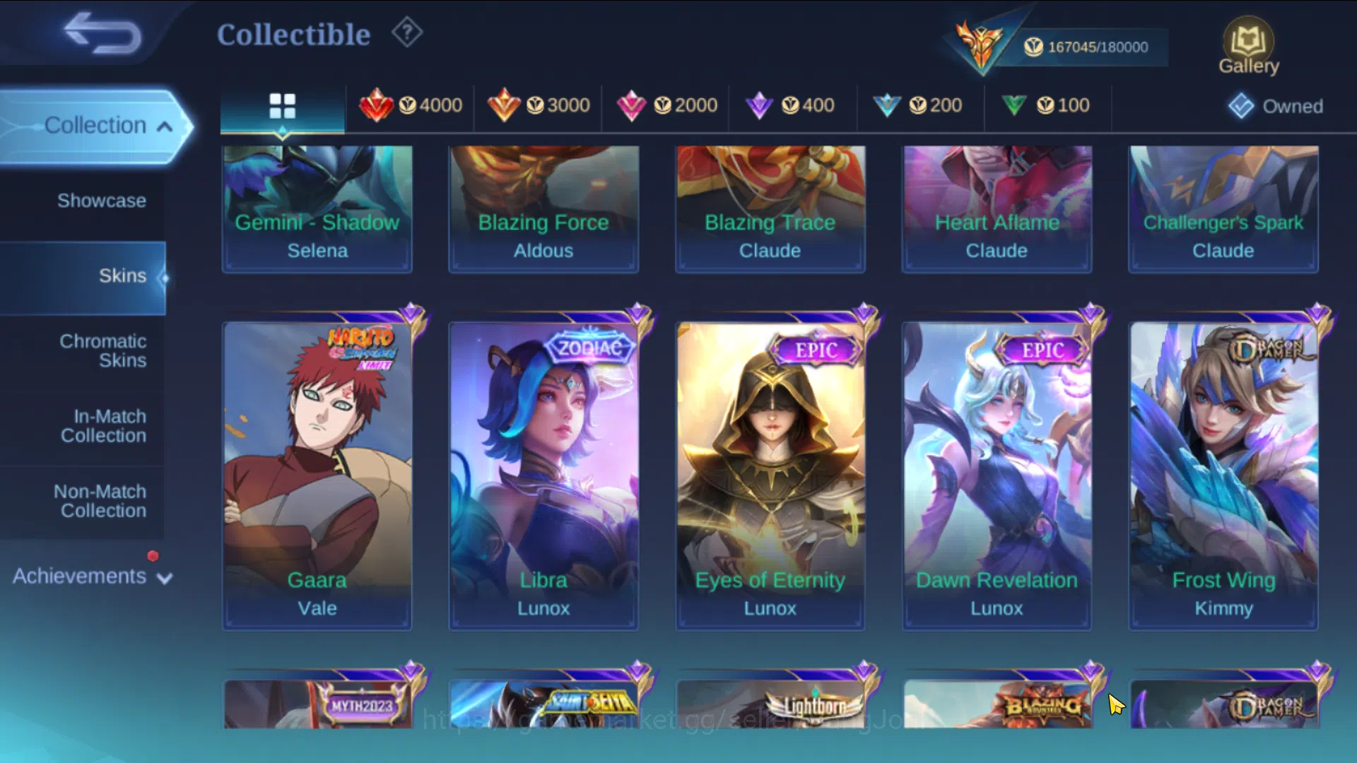Mobile Legends: Bang Bang Accounts Mega Collector | Hero 131 , Skin 481 | Legend Fran image 19