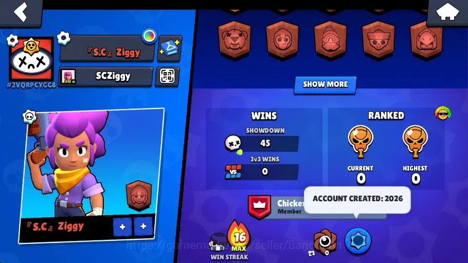 Brawl Stars Accounts Global | 1013 Thropy | 16 Brawlers-3 Max Lvl+Hyper image 3