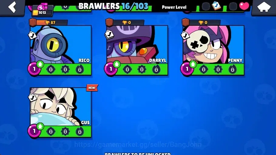 Brawl Stars Accounts Global | 1013 Thropy | 16 Brawlers-3 Max Lvl+Hyper image 7