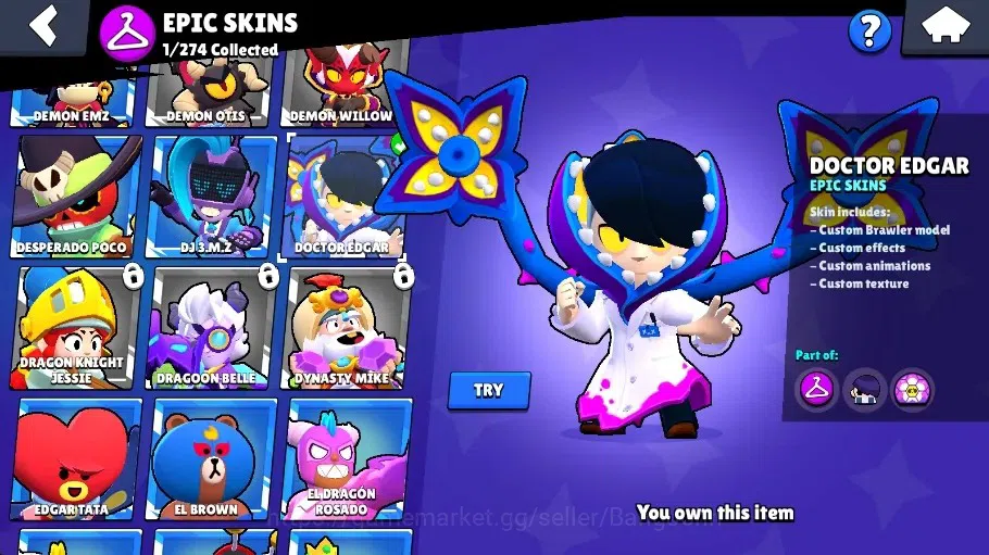 Brawl Stars Accounts Global | 1013 Thropy | 16 Brawlers-3 Max Lvl+Hyper image 8