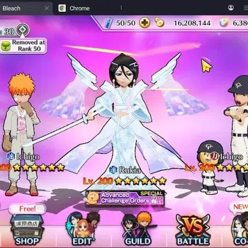 Bleach: Brave Souls Accounts Starter Global |16M BP+6K Orb|Fresh Story|IchigoDT,Ichigo & Nelliel Creator Art,Senjumaru