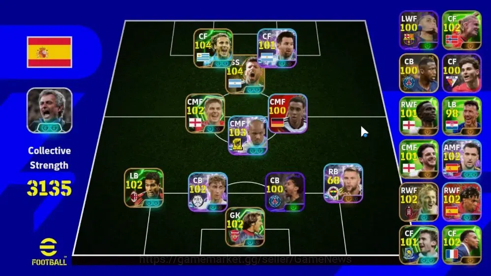 eFootball Accounts Legends & Iconic Players Android|8 Epic Diego Forlan,Sergio Aguero,Steven Gerrard,Serginho|6 Show Time 1