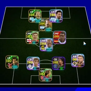 eFootball Accounts Legends & Iconic Players Android|8 Epic Diego Forlan,Sergio Aguero,Steven Gerrard,Serginho|6 Show Time