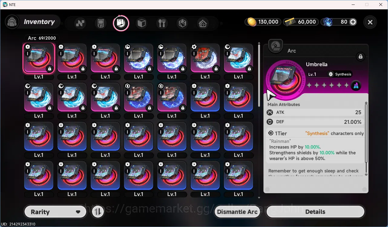 Neverness to Everness Accounts EU | Starter Lvl3 | 1 S Char Nanally + 5 A char |  image 4