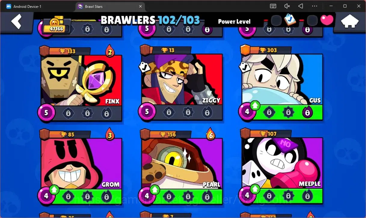Brawl Stars Accounts Global |47166 Trophy|102 Brawler|37 Max Hypercharg image 18