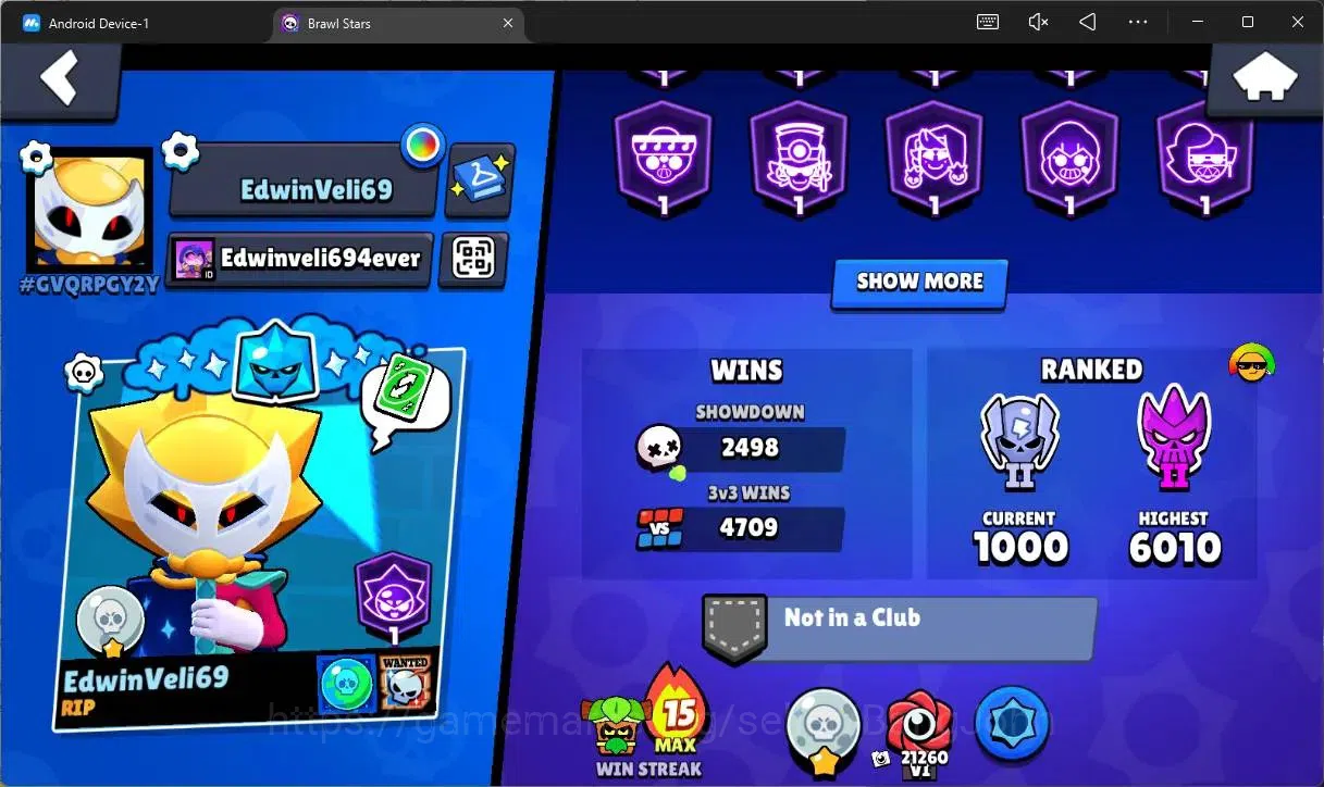 Brawl Stars Accounts Global |47166 Trophy|102 Brawler|37 Max Hypercharg image 3