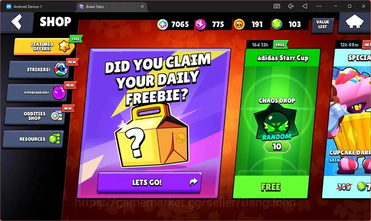 Brawl Stars Accounts Global |47166 Trophy|102 Brawler|37 Max Hypercharg image 4